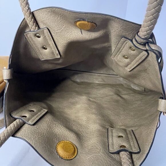 2 Purse Set Tote Handbag and Purse Bag CRACKER BARREL NEW w/oTAGS Faux Leather - Picture 3 of 8